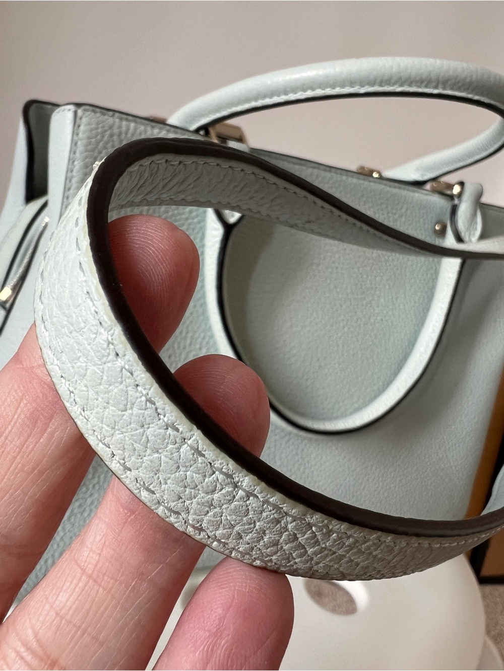 kate spade Powder Blue Leather Shoulder Bag - Picture 11 of 13